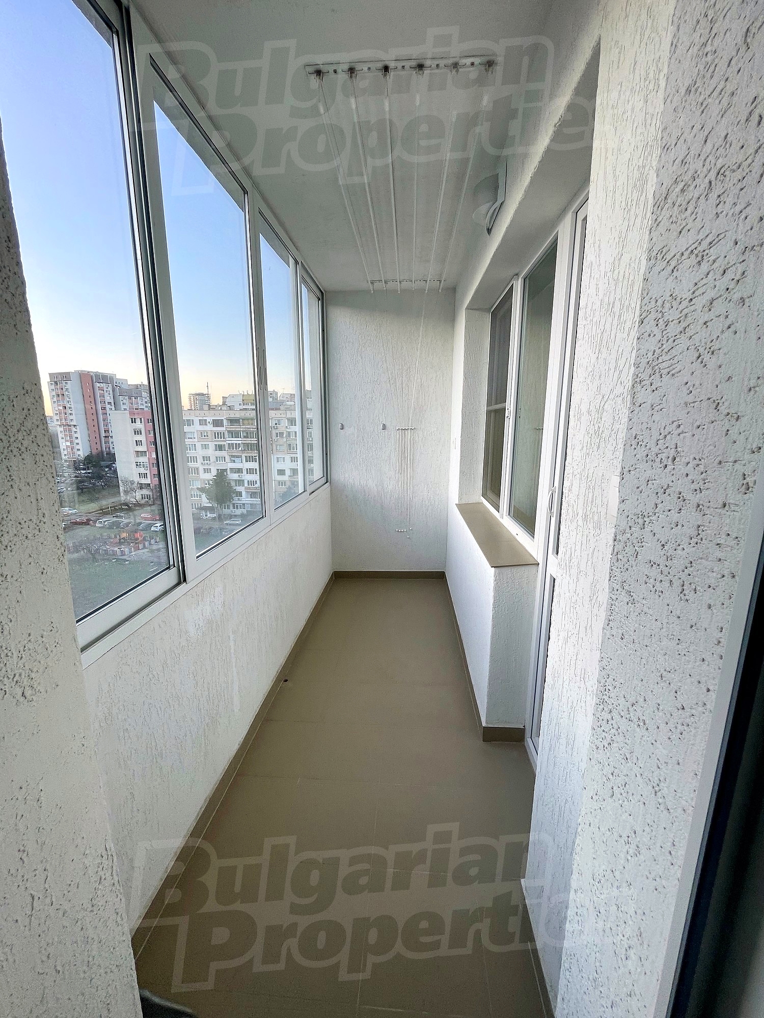 inside, balcony