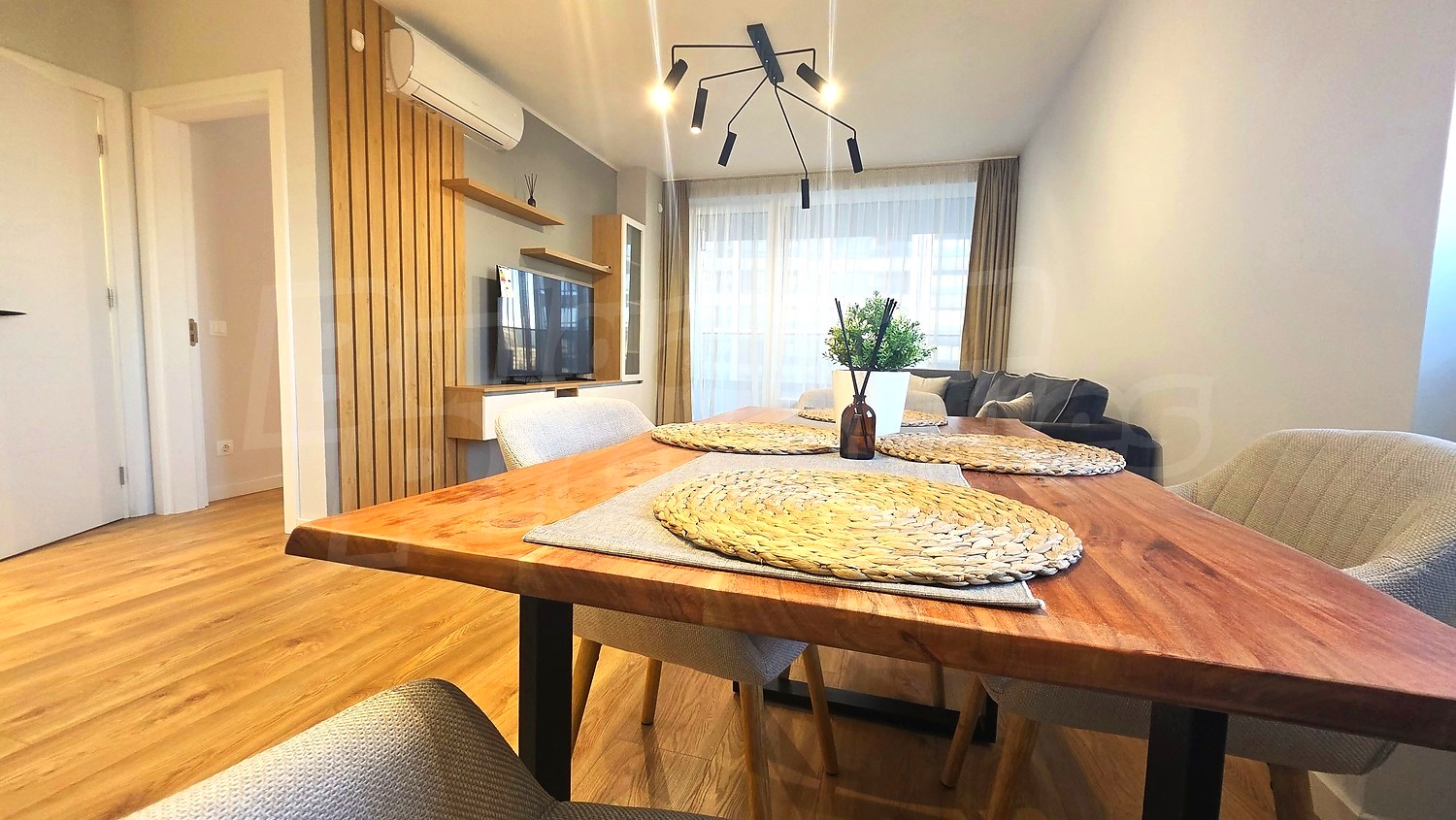 inside, living room, furnished