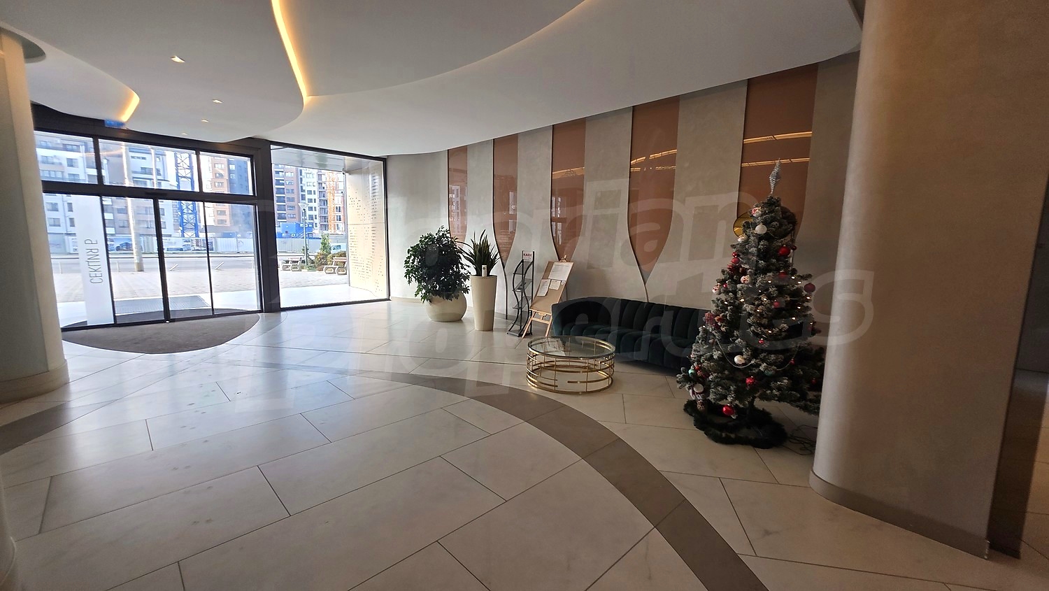 inside, inside building entrance, furnished