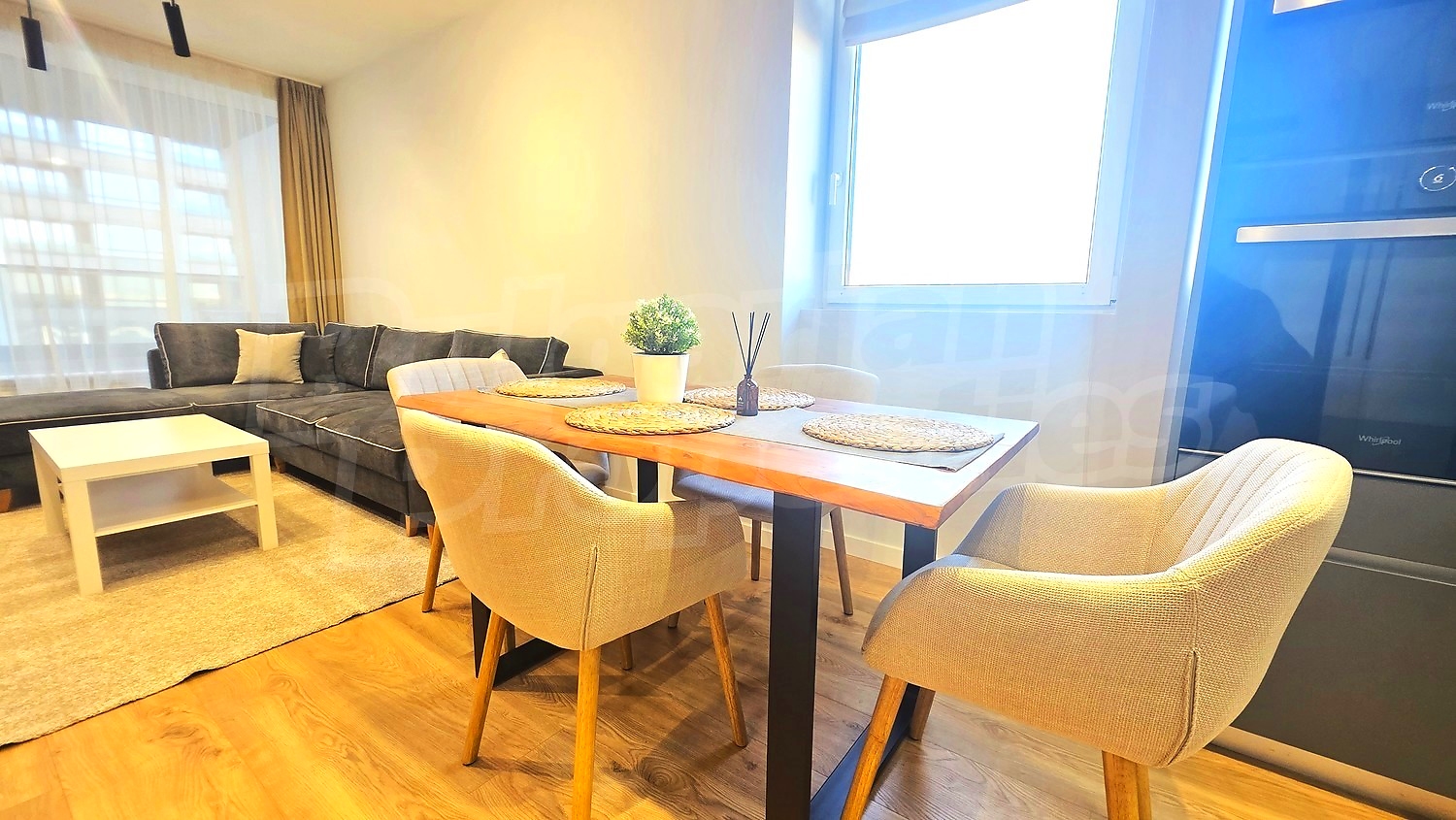 inside, living room, furnished