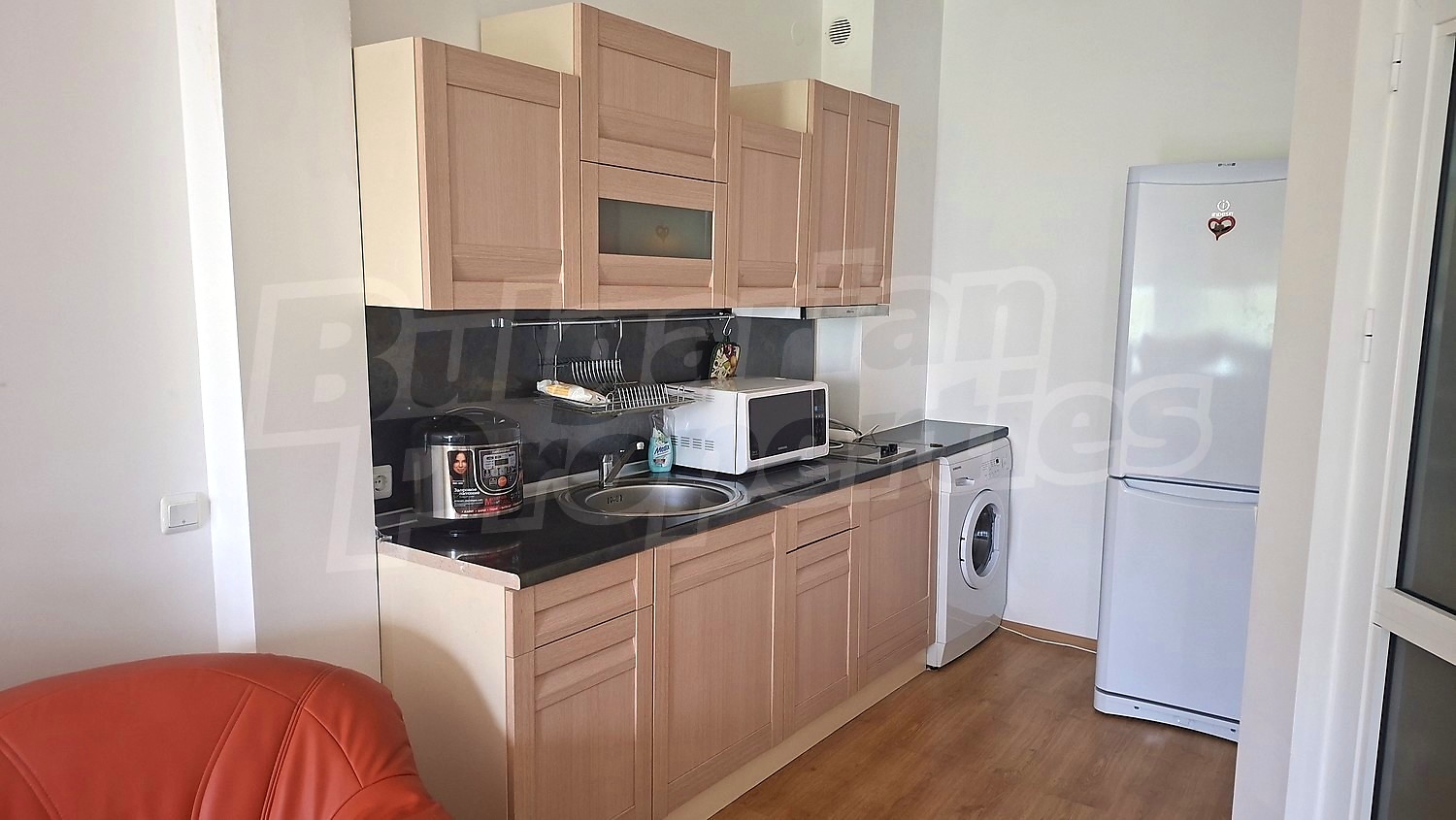 inside, kitchen, furnished