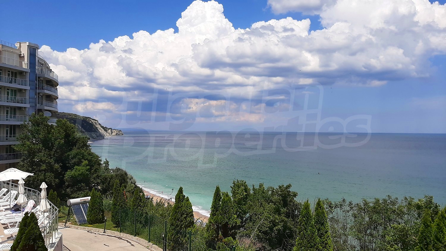 outside, sea, view from balcony