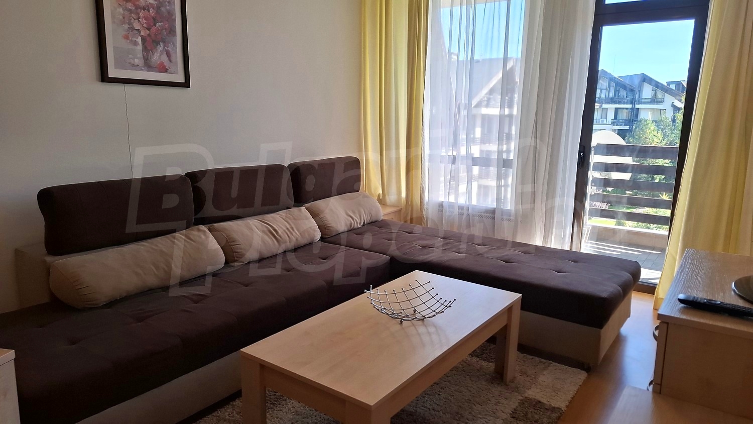 inside, living room, balcony, furnished