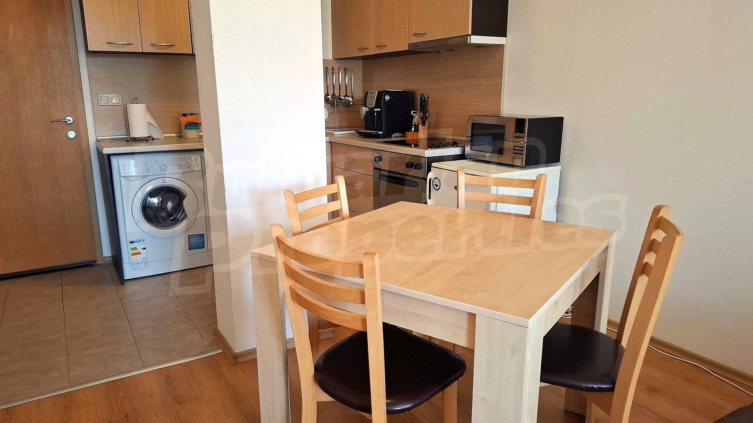 inside, kitchen, furnished