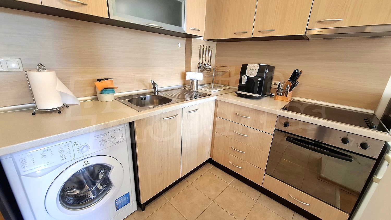 inside, kitchen, furnished