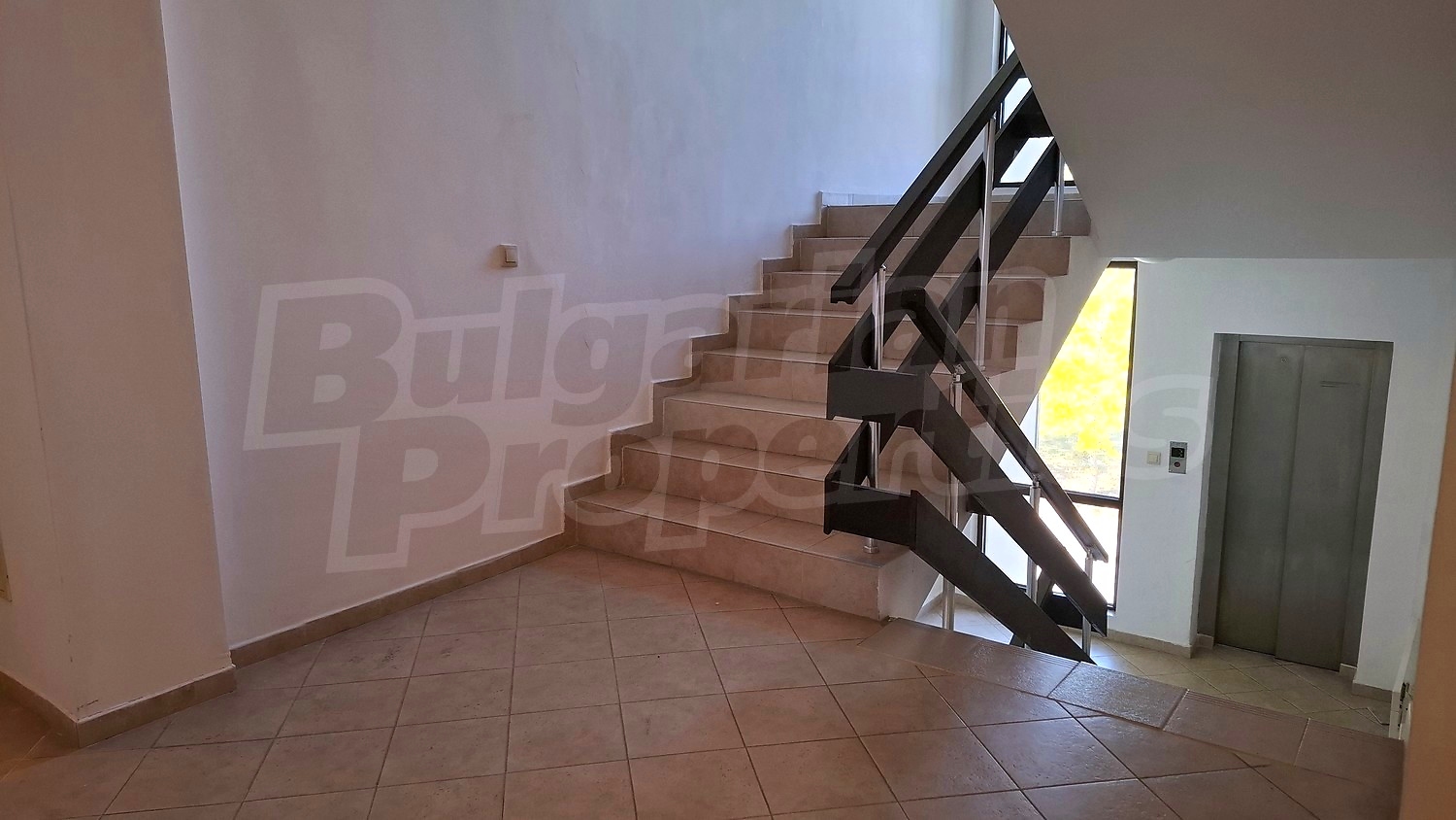 stairs, inside building entrance