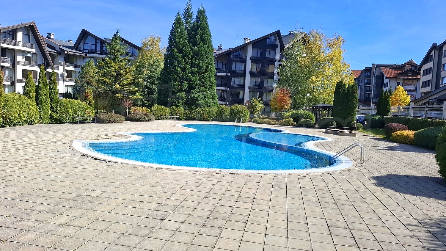 outside, pool, garden