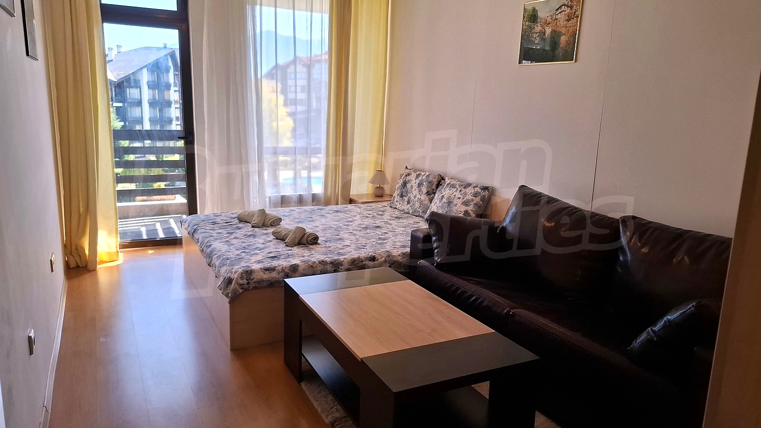 inside, bedroom, furnished, balcony
