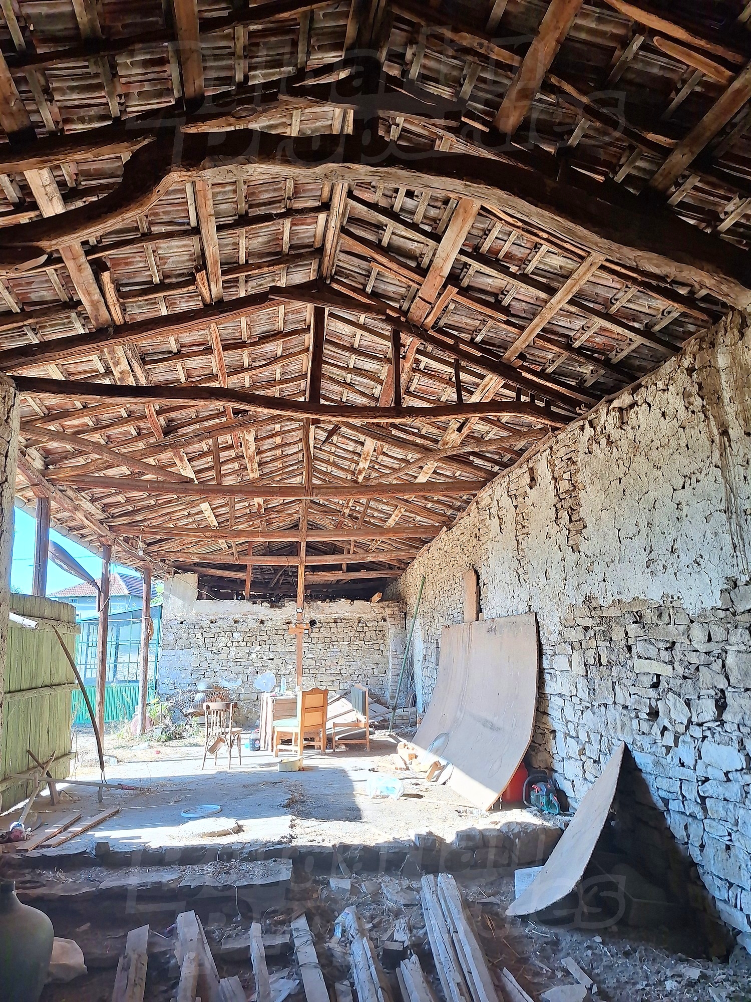 inside