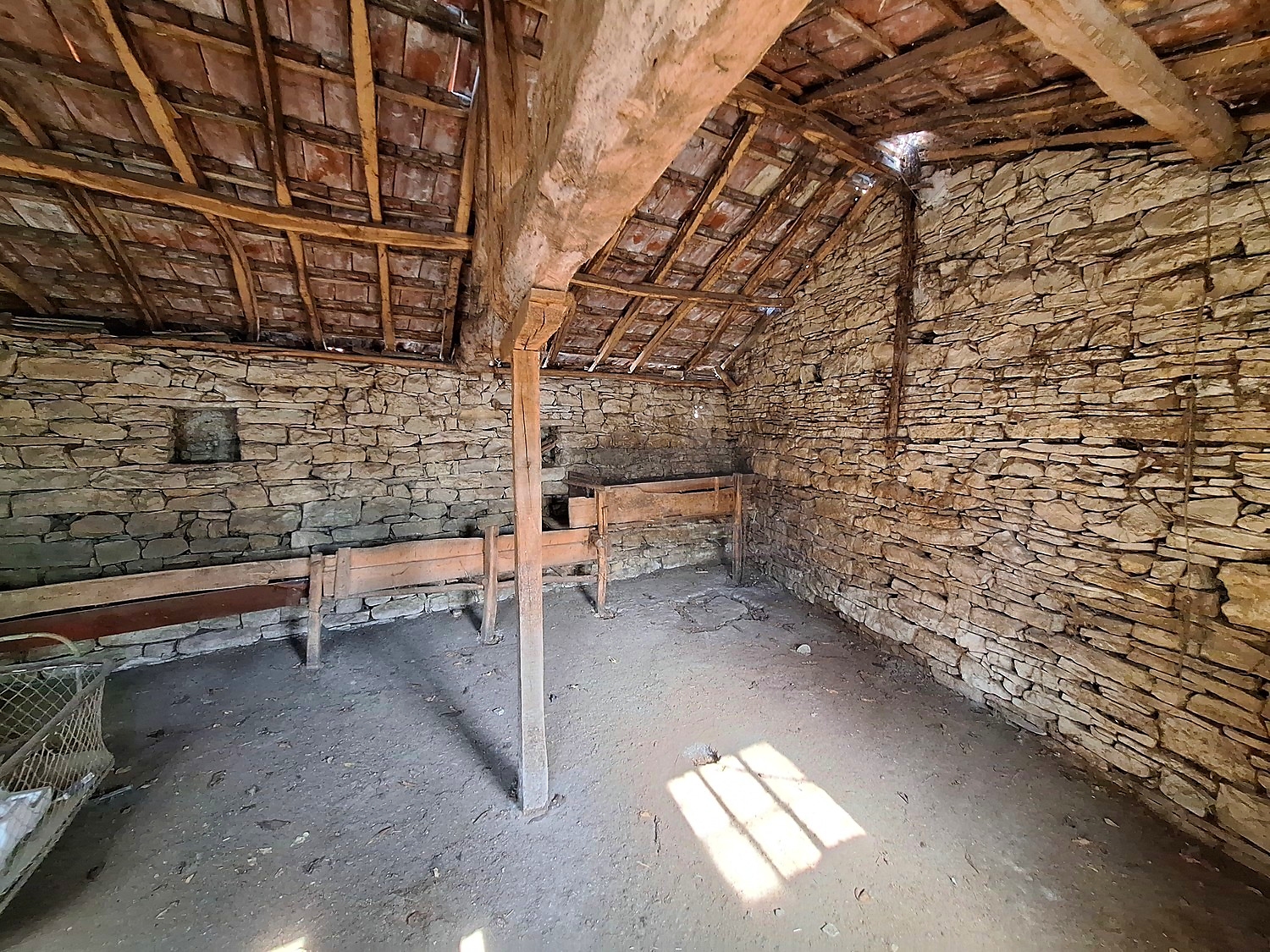 inside