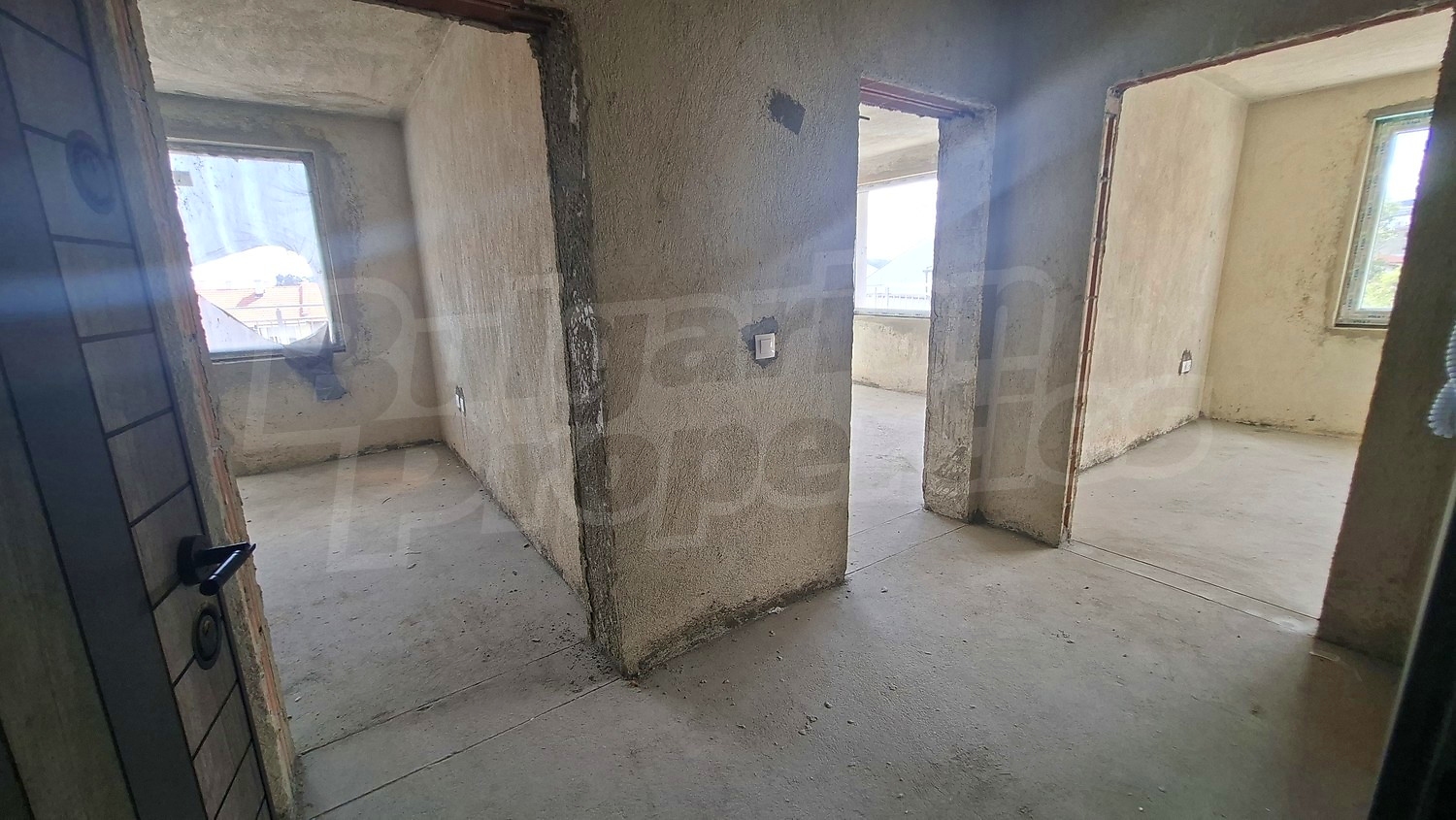 inside, unfurnished