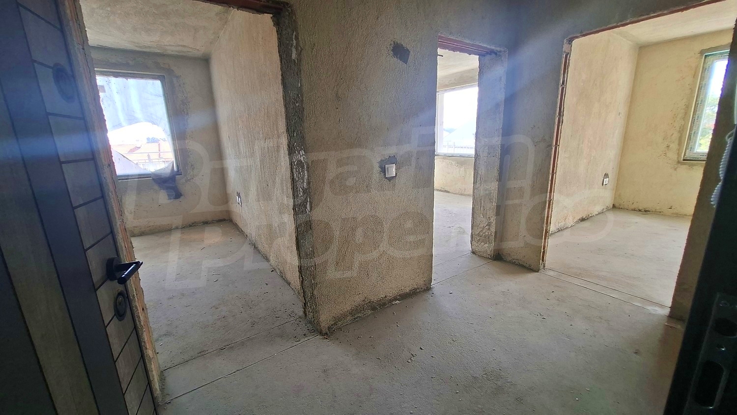 inside, unfurnished