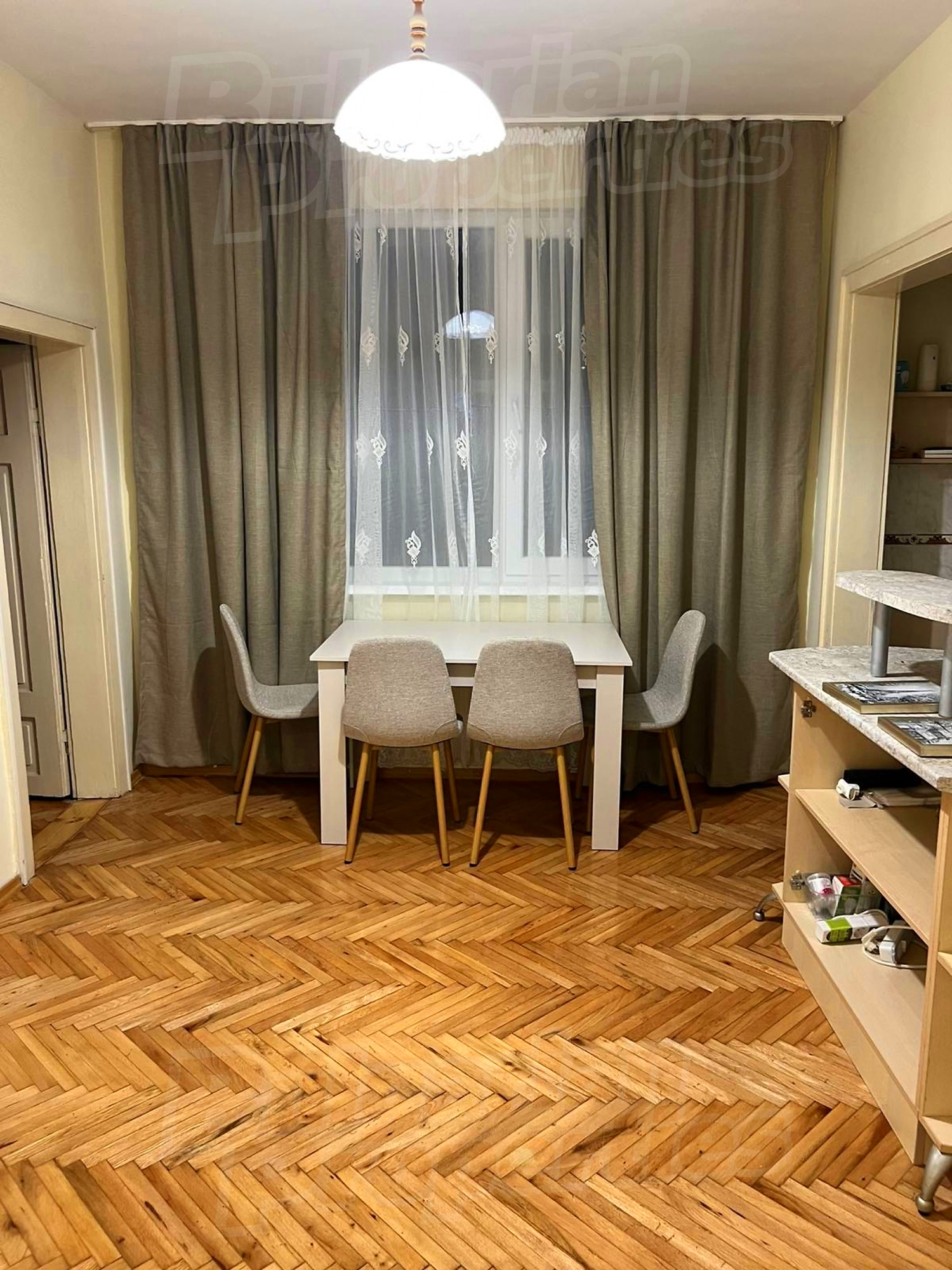 inside, kitchen, furnished