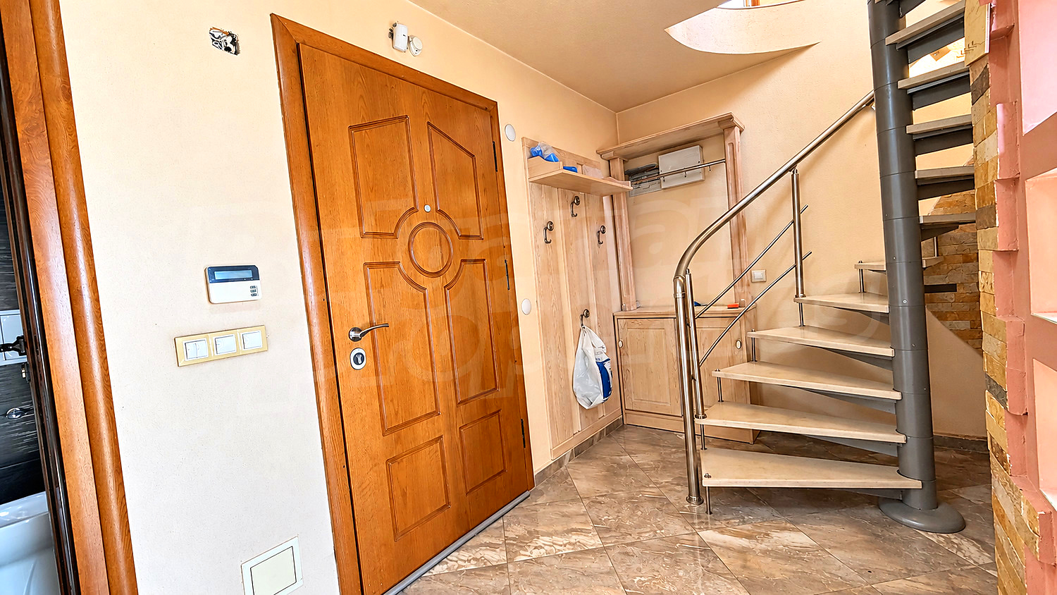 inside, hallway, stairs