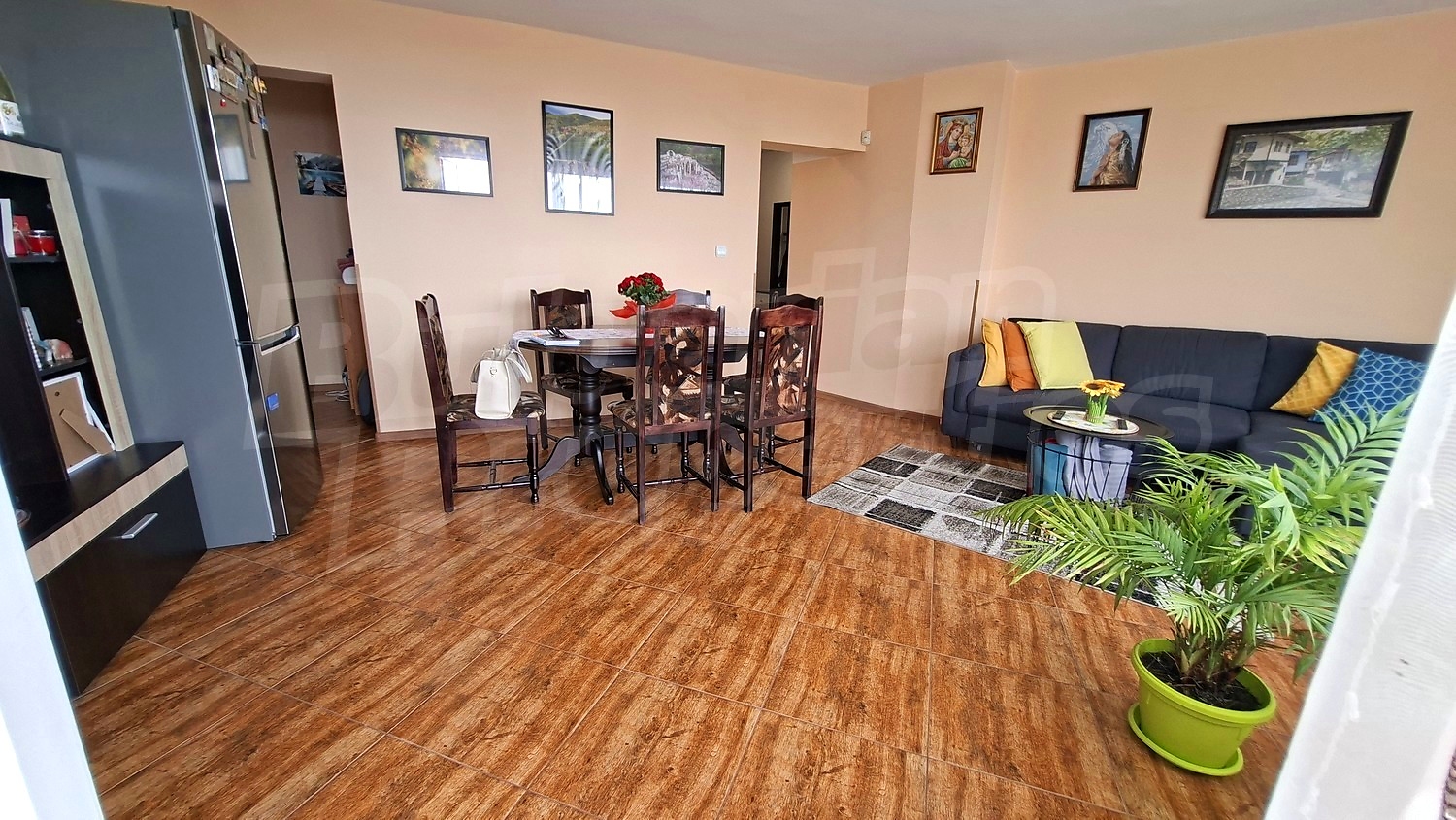 inside, living room, furnished