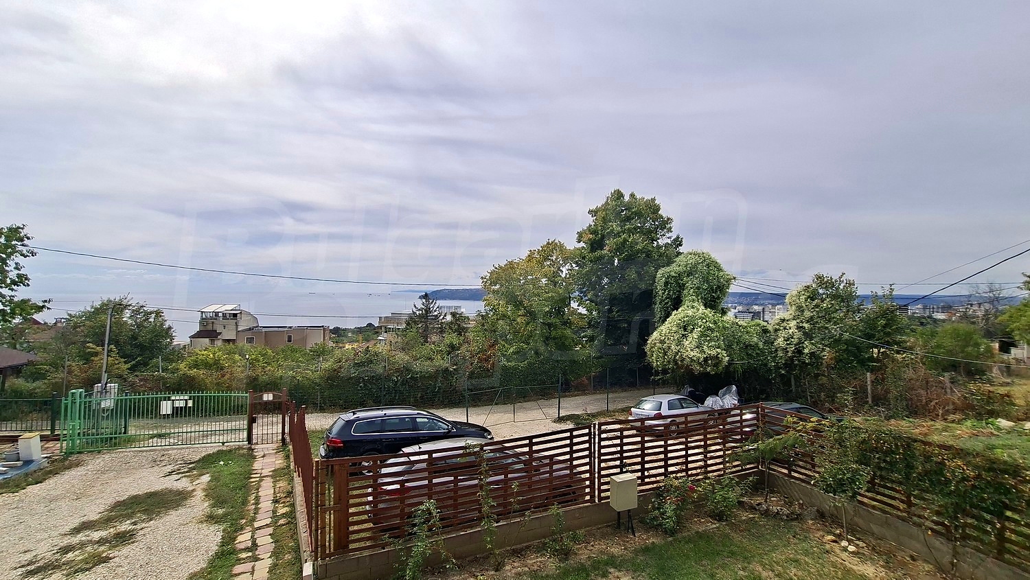 outside, sea, parking, garden