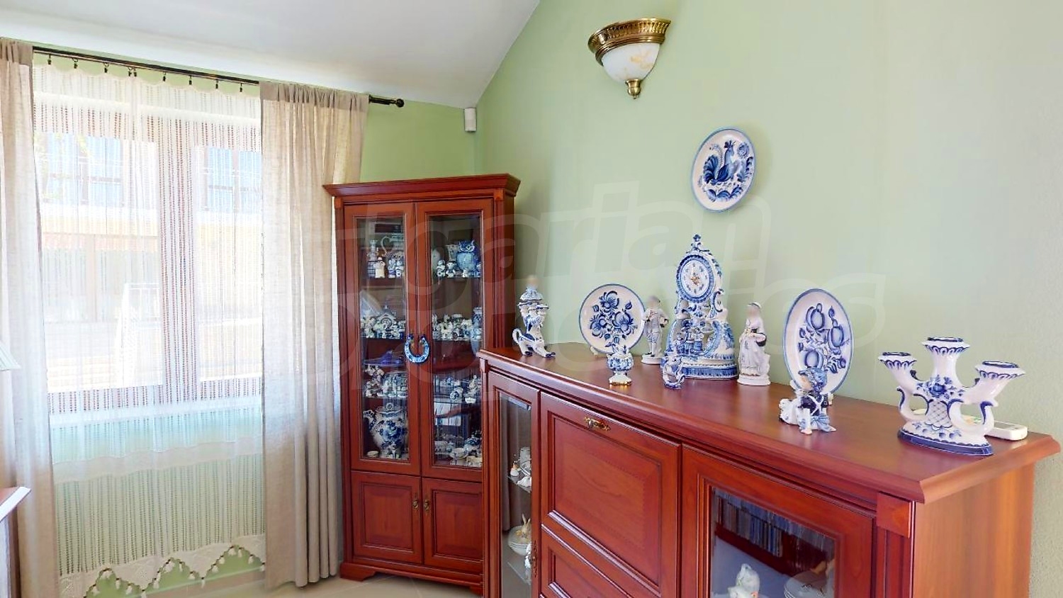 inside, furnished