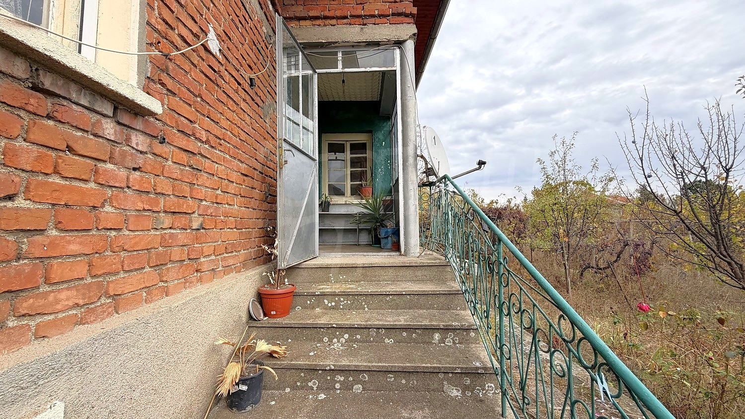 outside, facade