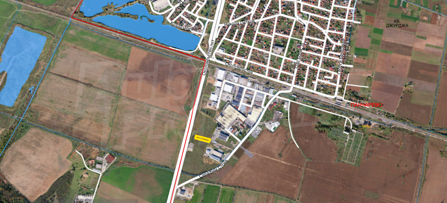 outside, green area