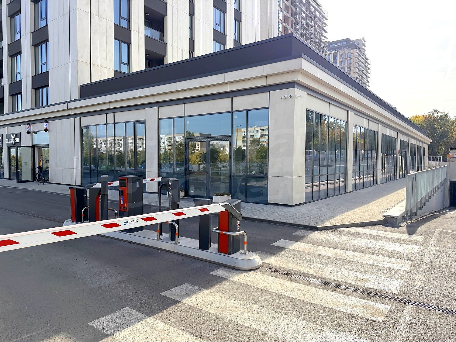 outside, facade, parking