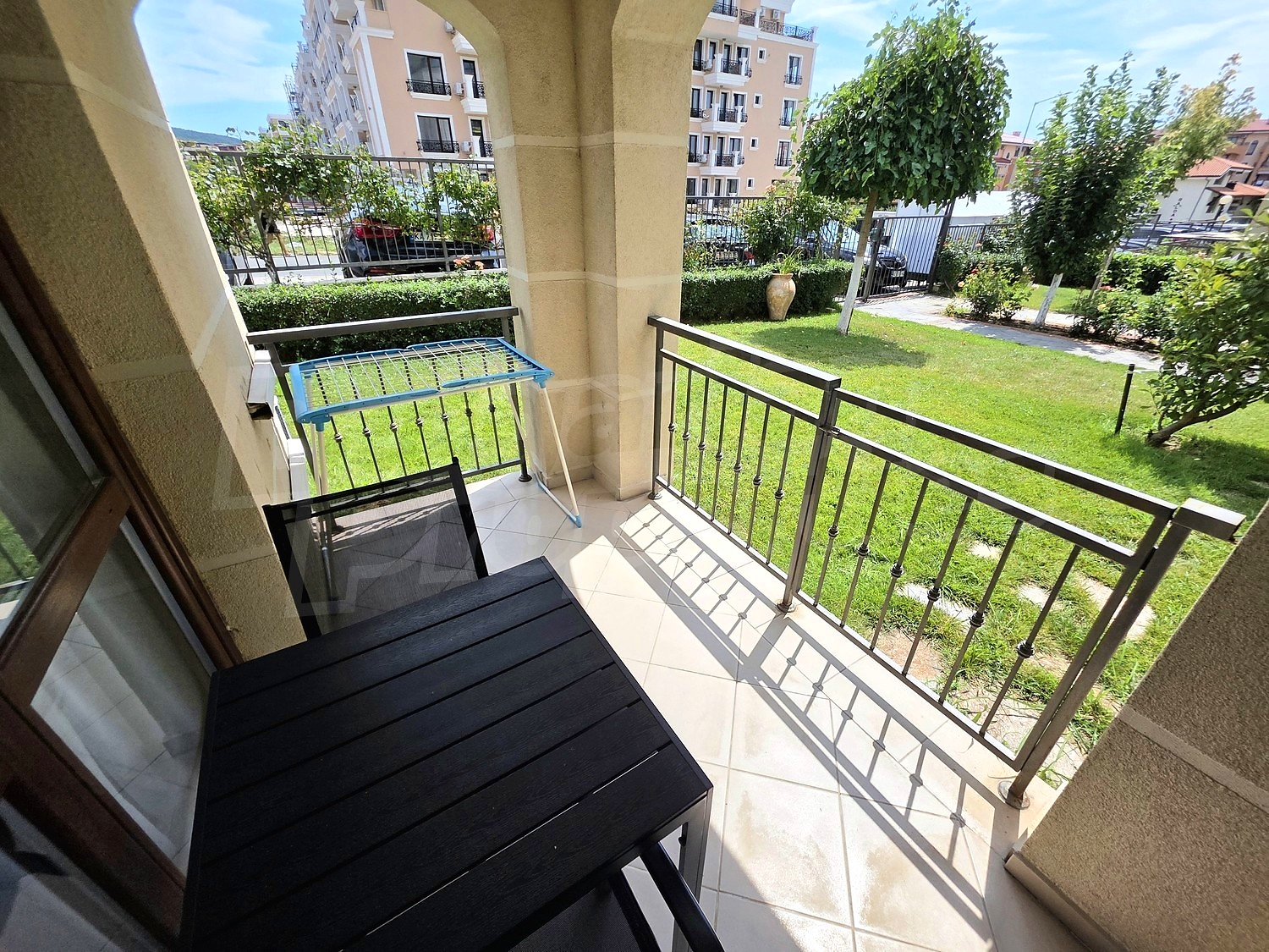 balcony, garden, outside