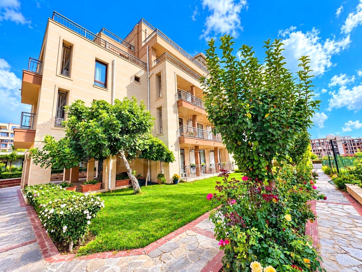 outside, facade, garden