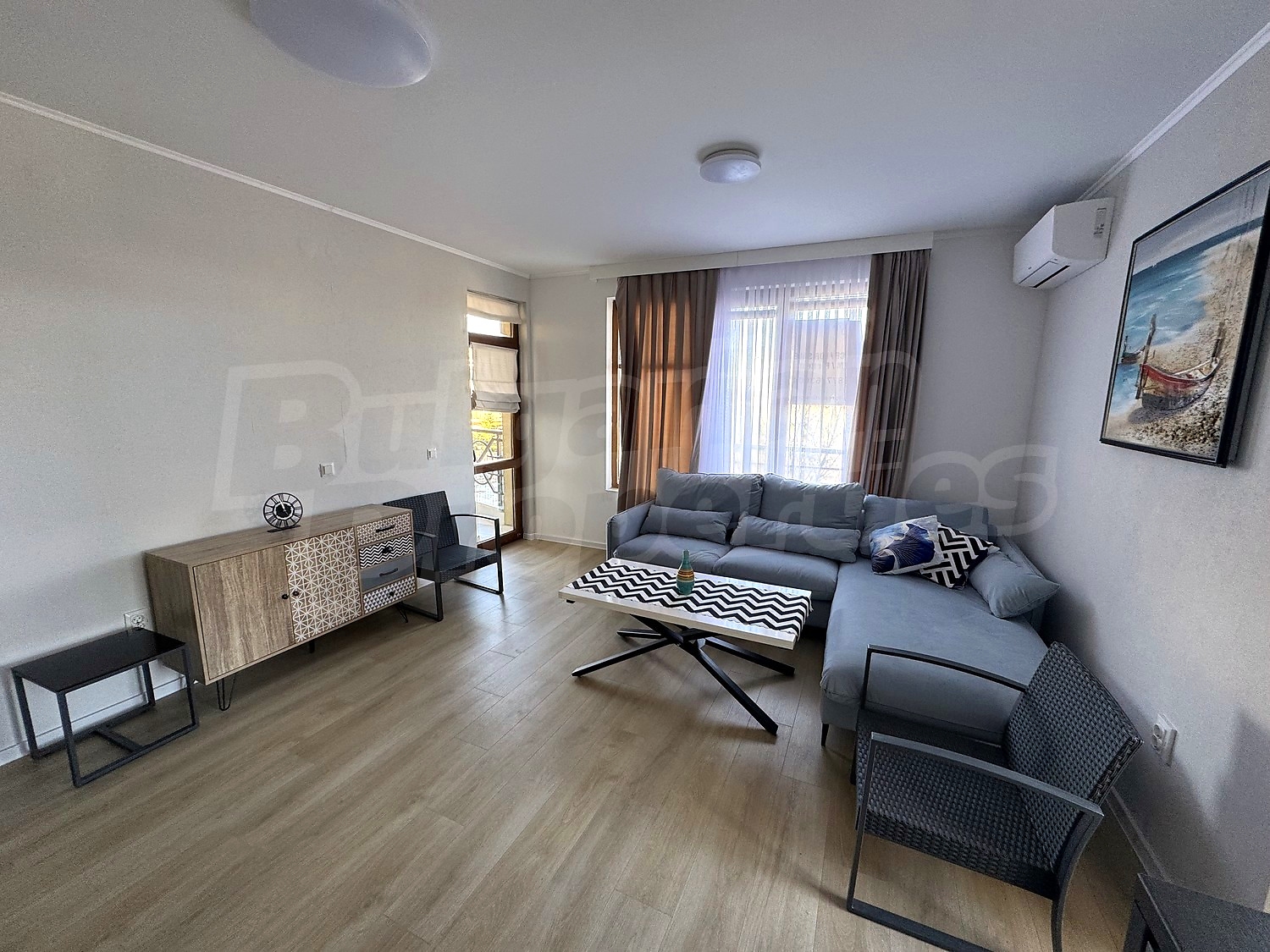 inside, living room, furnished