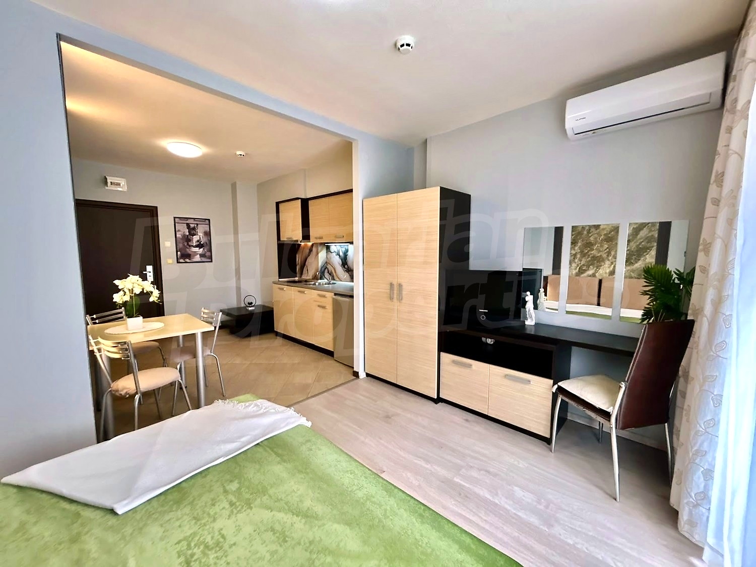 inside, living room, furnished