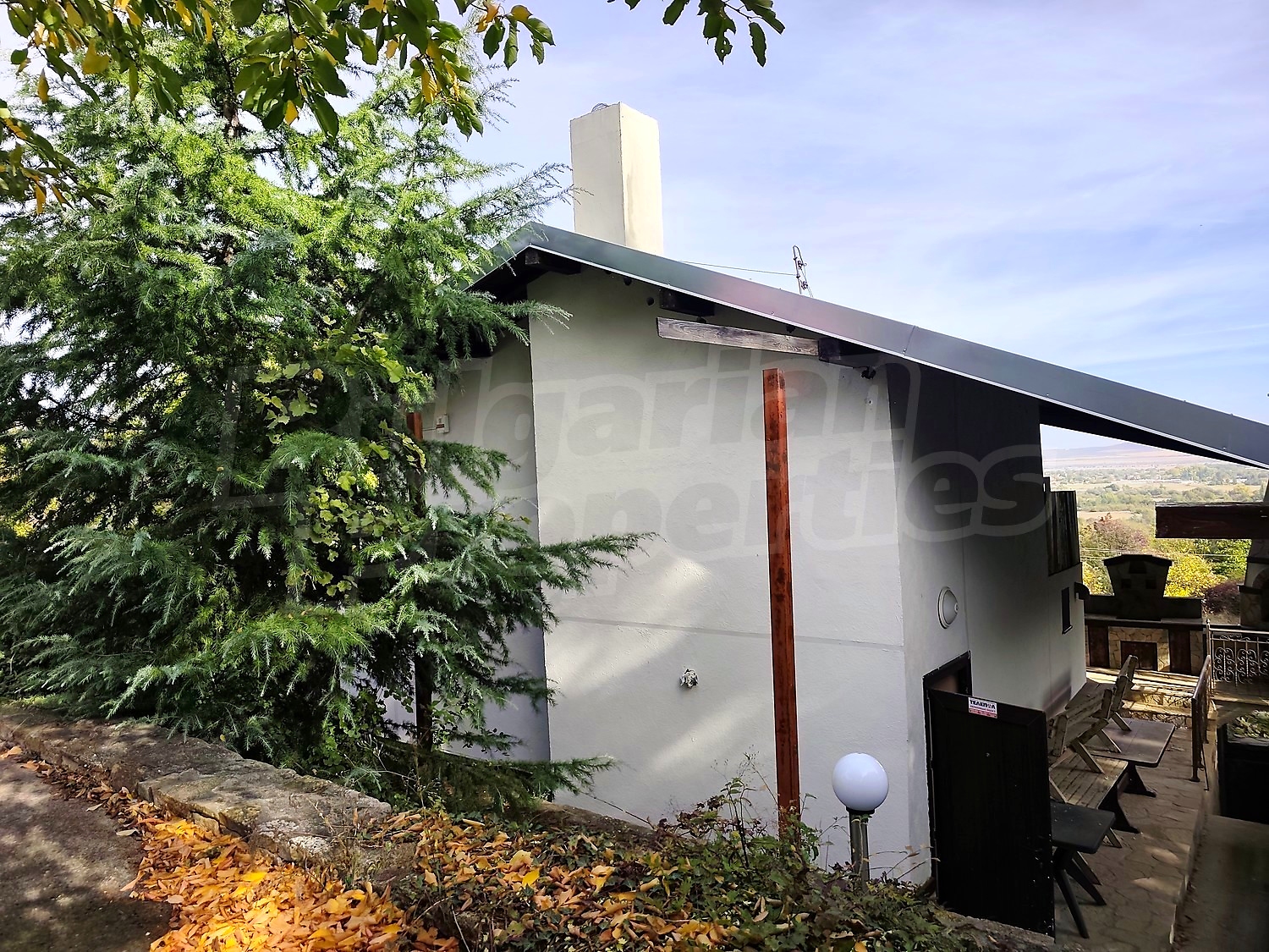facade, garden, outside