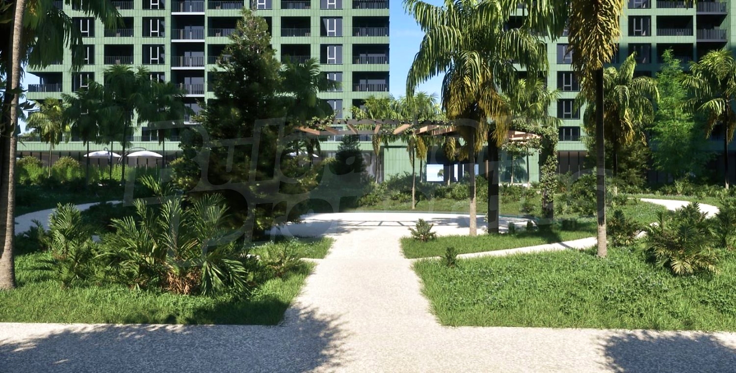 outside, garden, green area