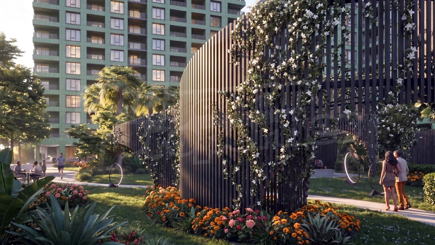 outside, garden, facade