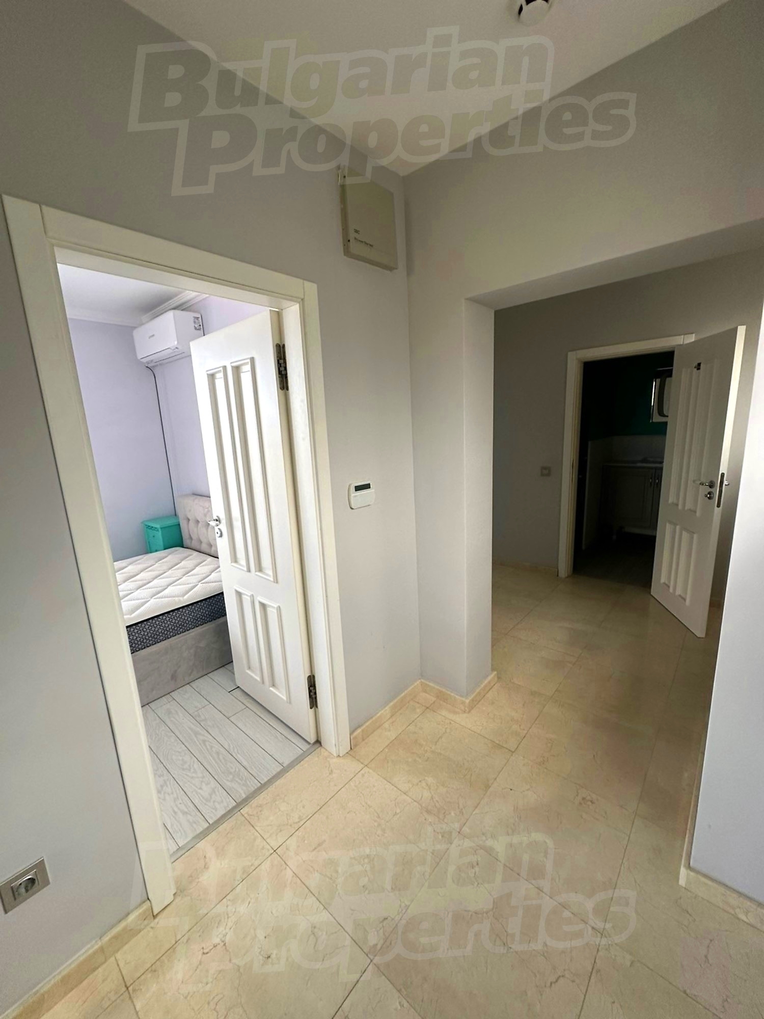 inside, bedroom, hallway