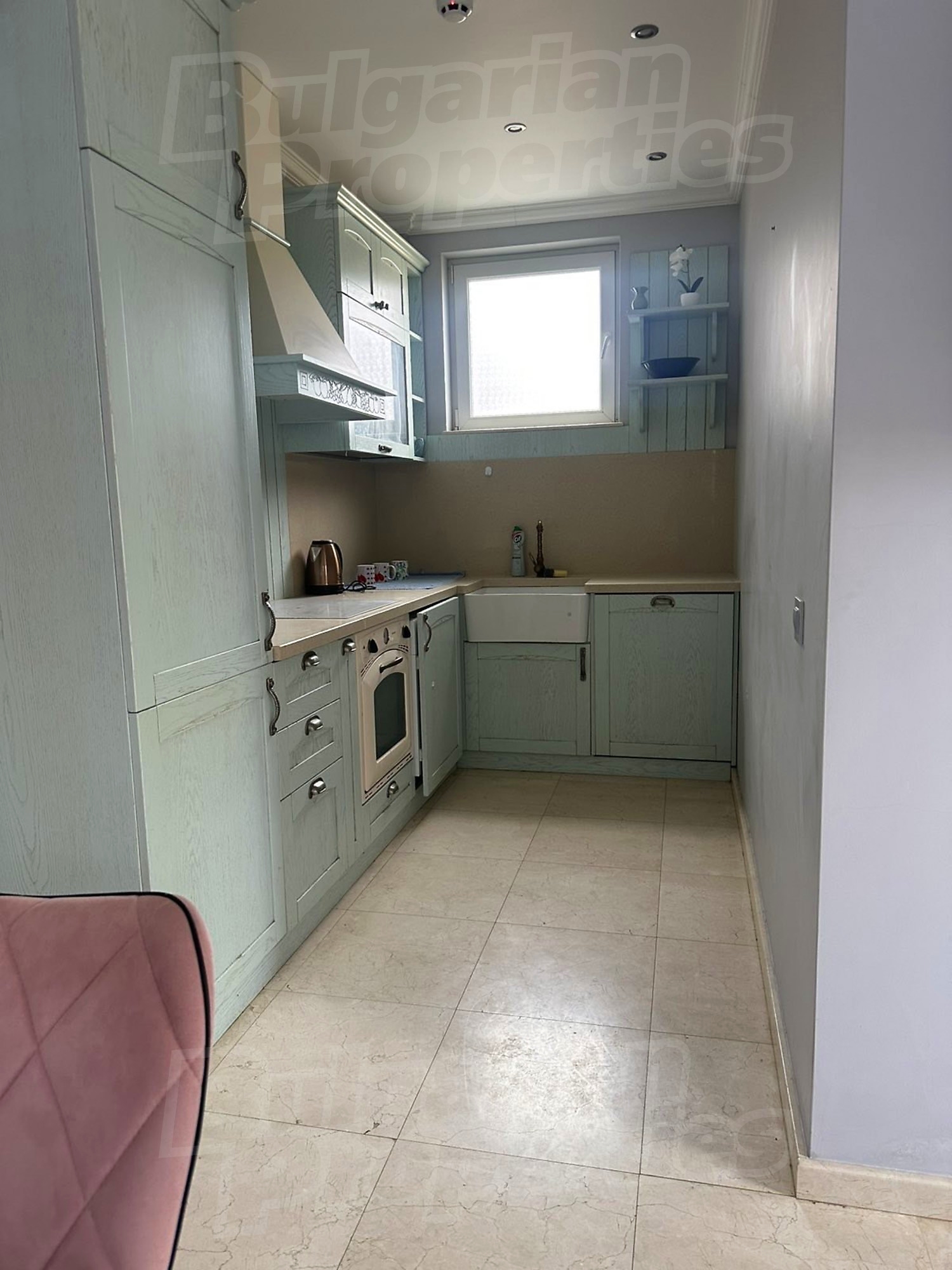 inside, kitchen, furnished