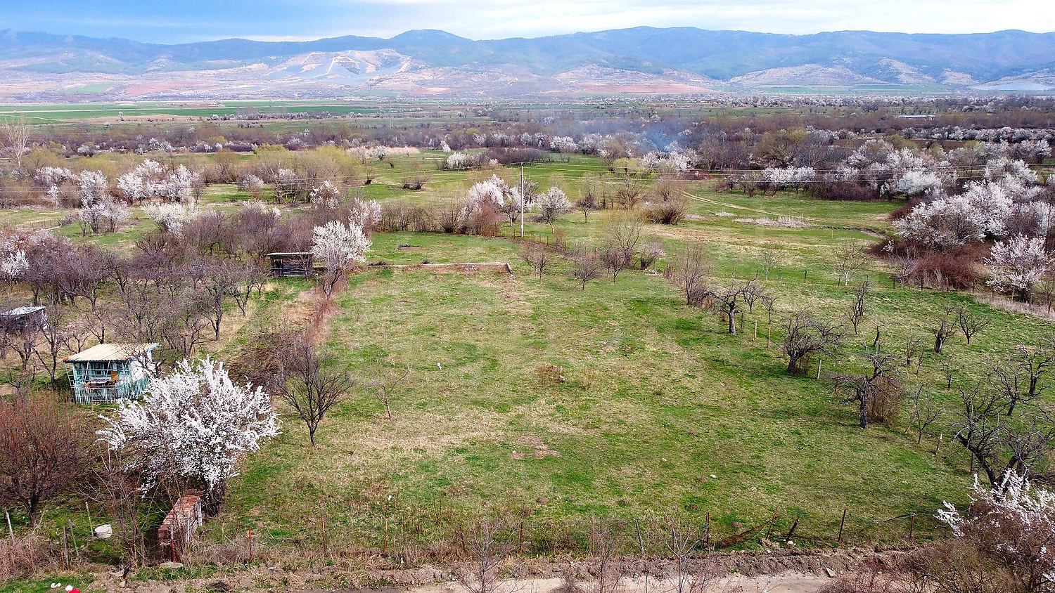outside, mountain, green area