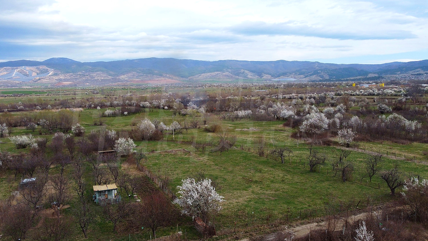 outside, mountain, green area