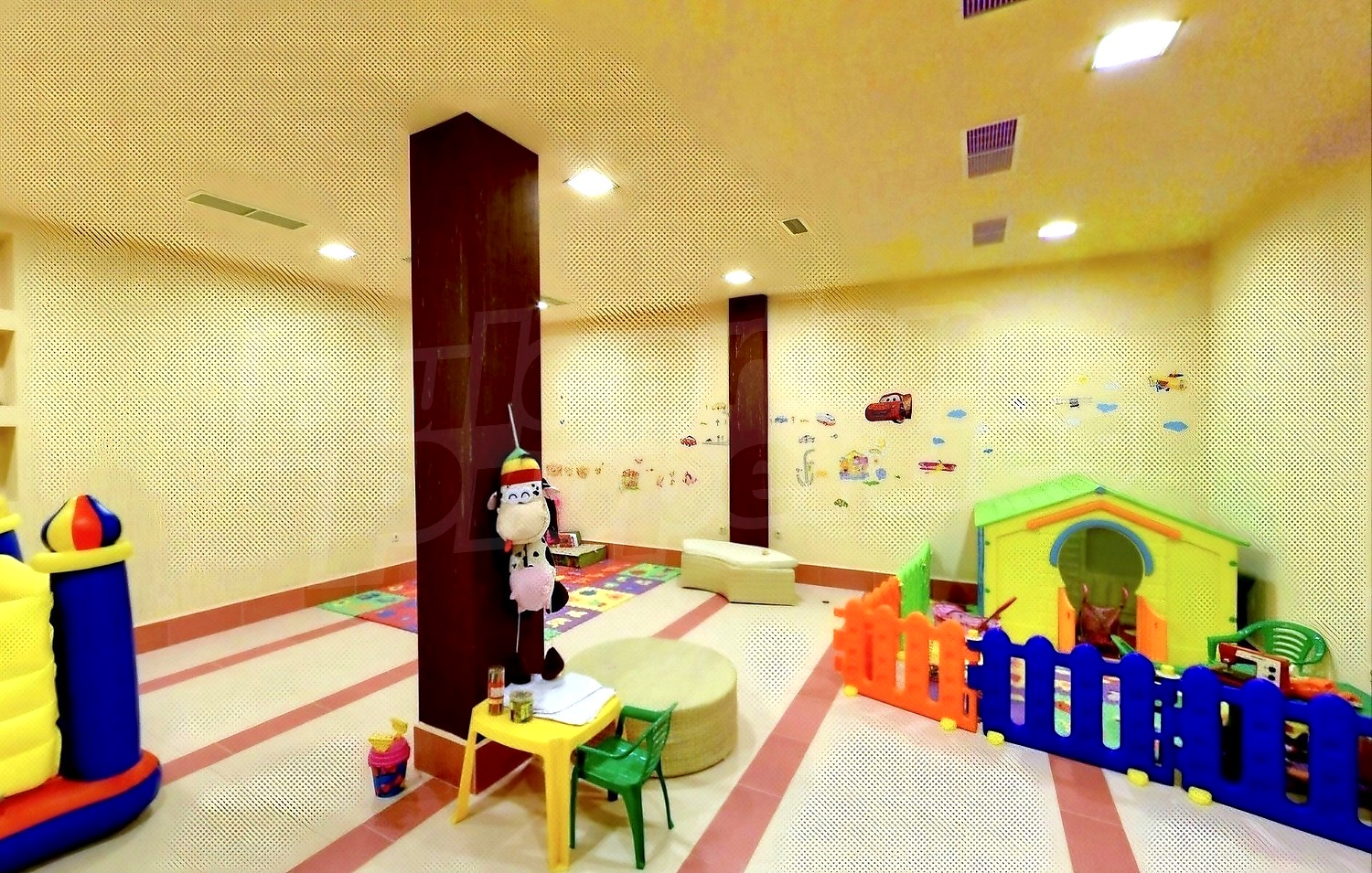 inside, furnished
