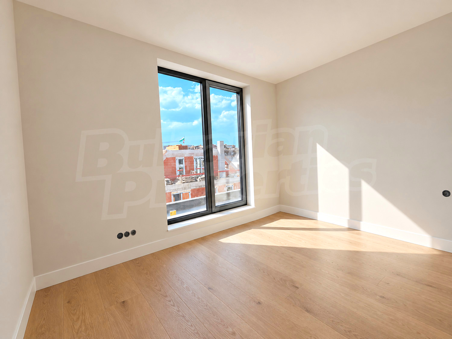 inside, view from balcony, unfurnished