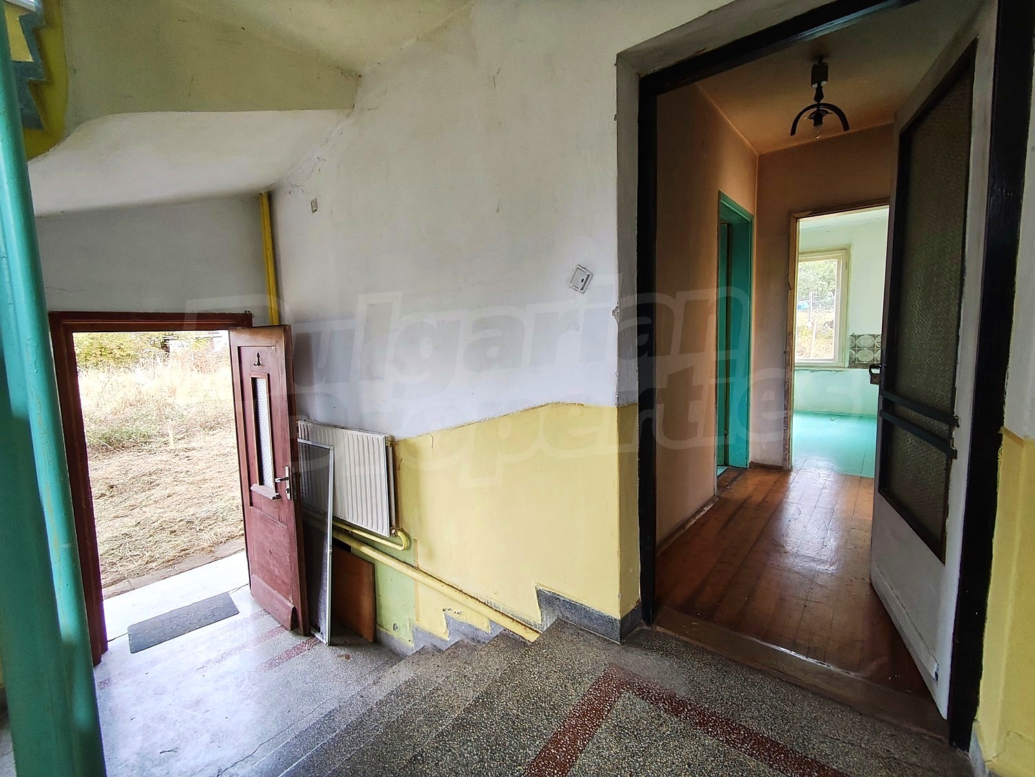inside, hallway, stairs