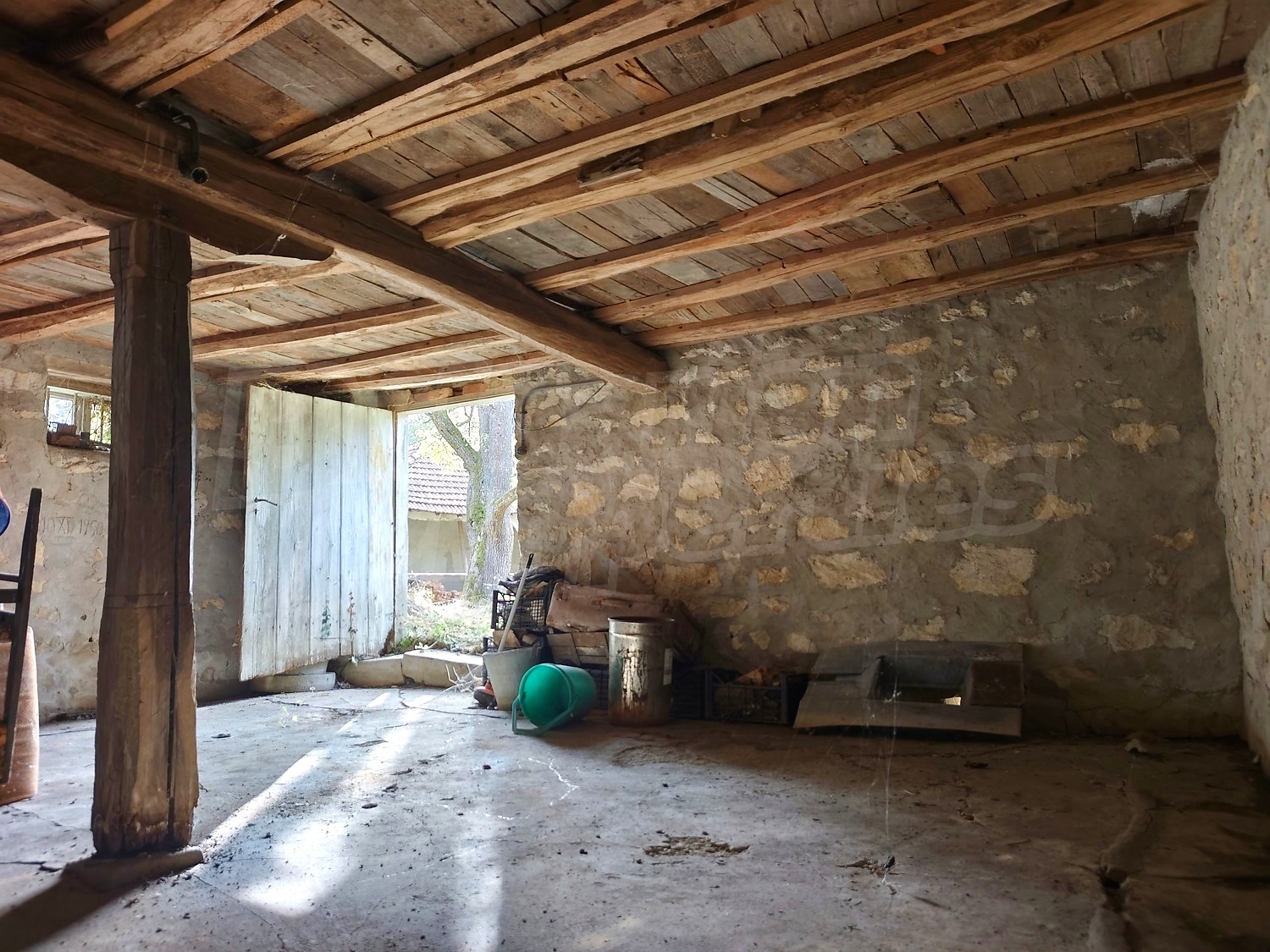 inside