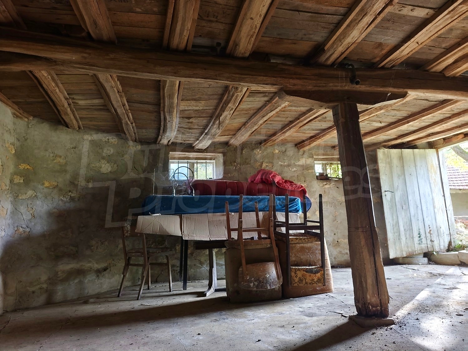 inside
