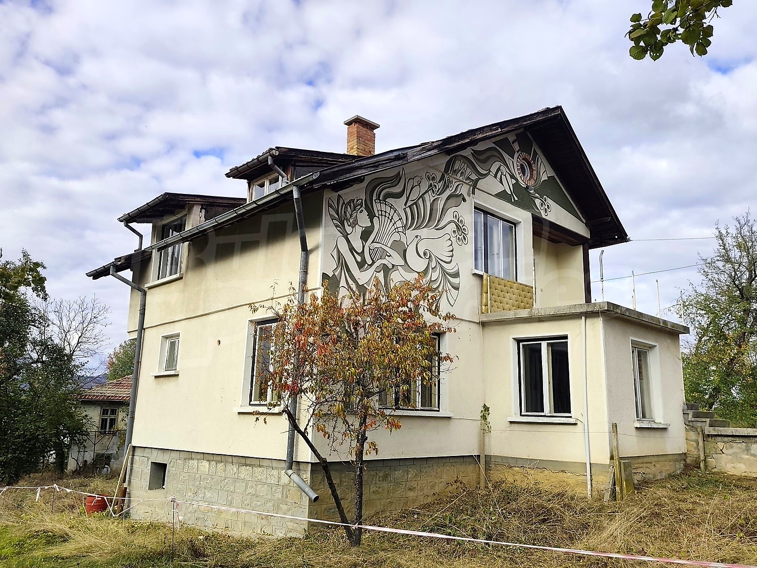 outside, facade, garden