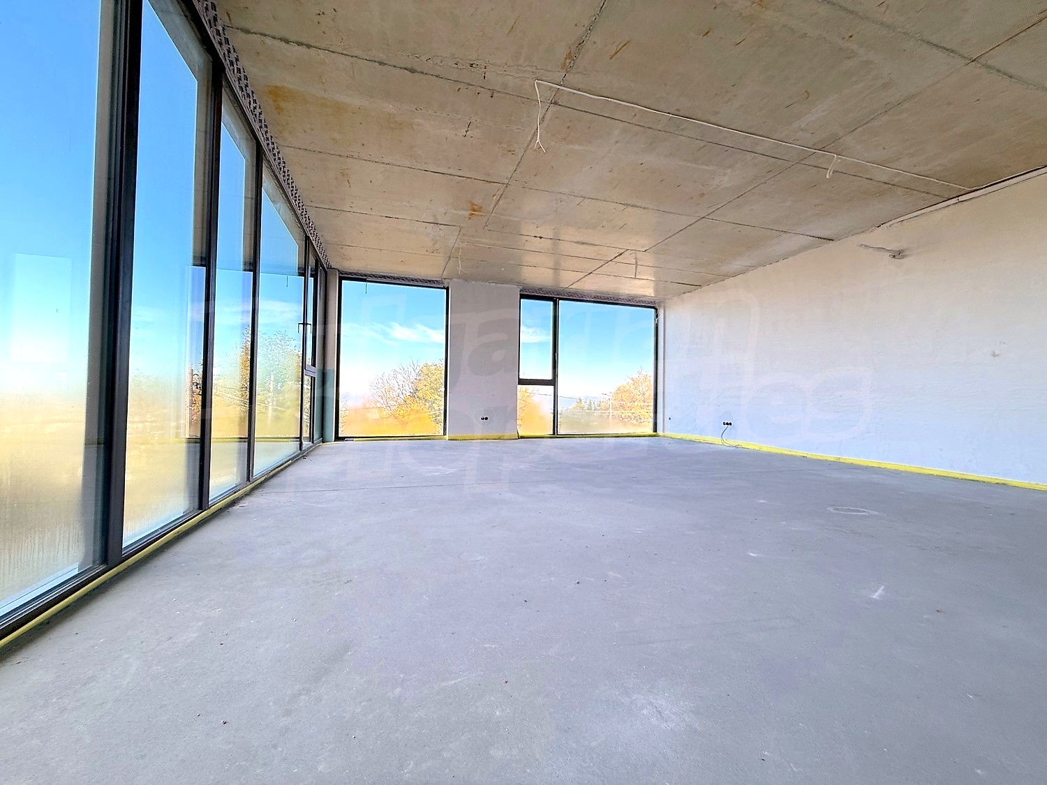 inside, view from balcony