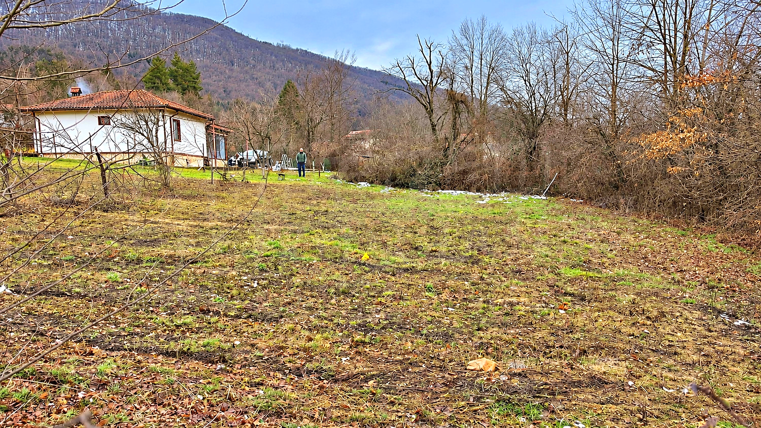 outside, mountain, garden, green area