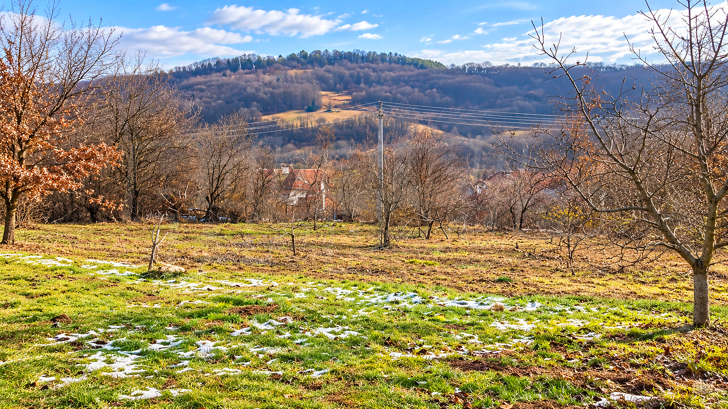 outside, mountain, green area