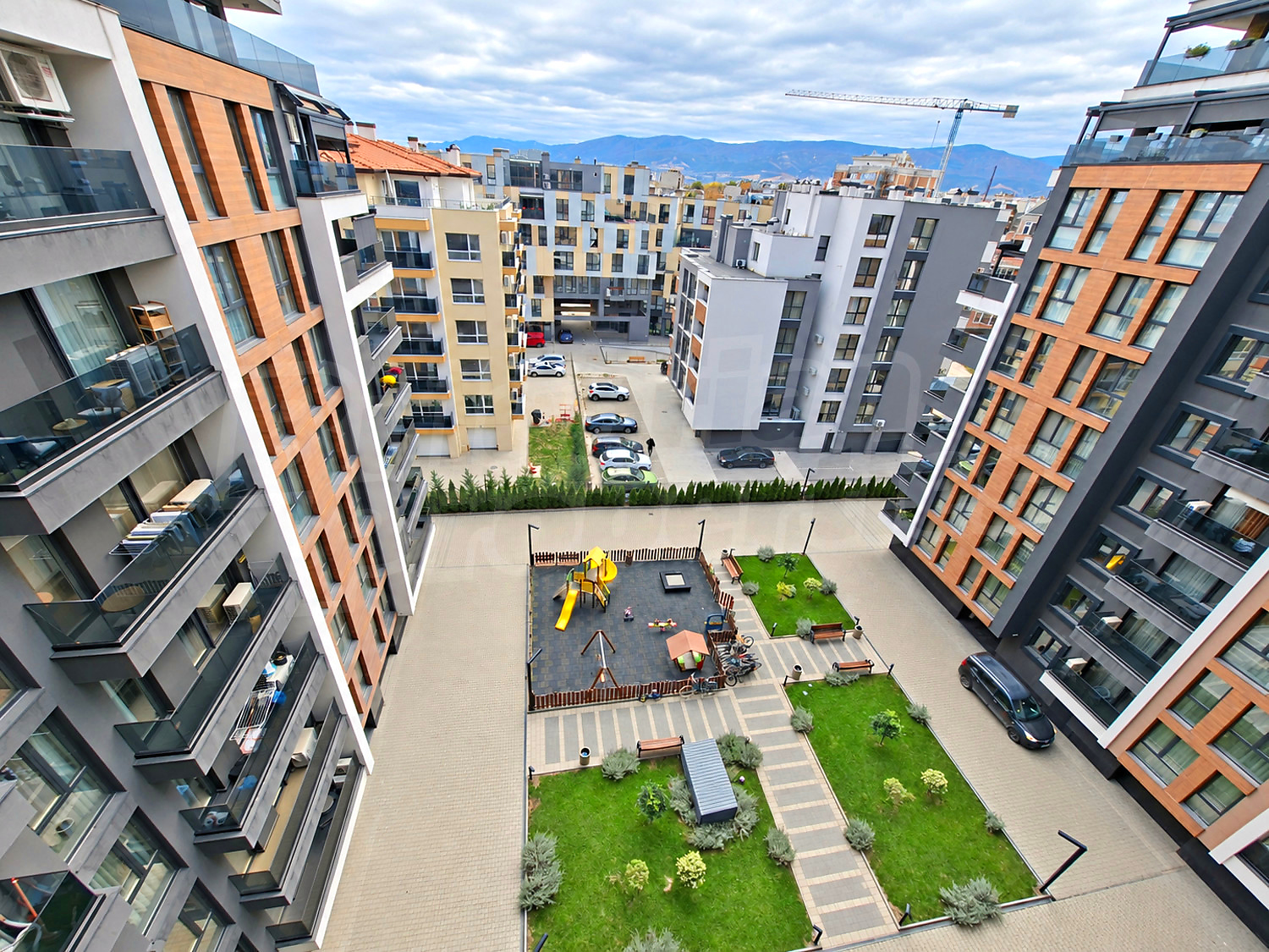 outside, garden, parking