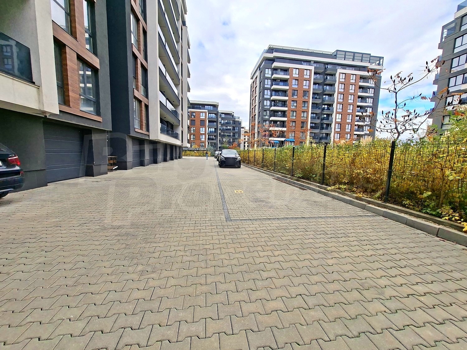 outside, parking