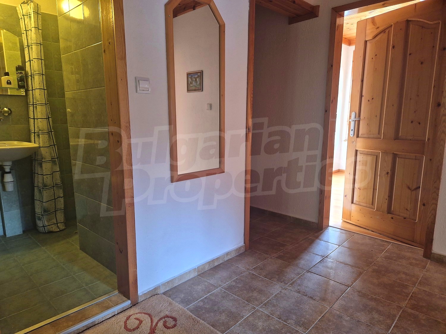 inside, bathroom, hallway