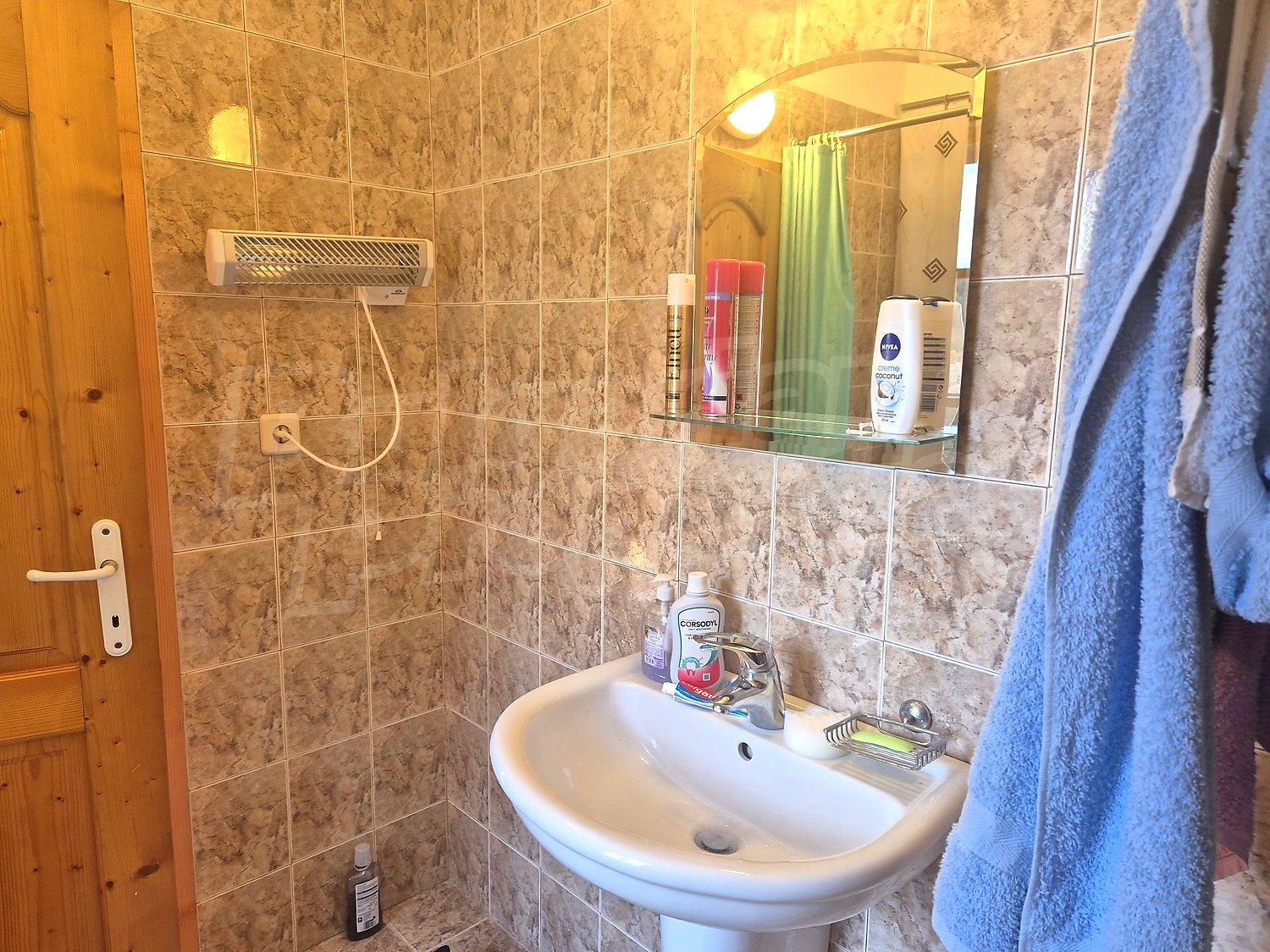 inside, bathroom