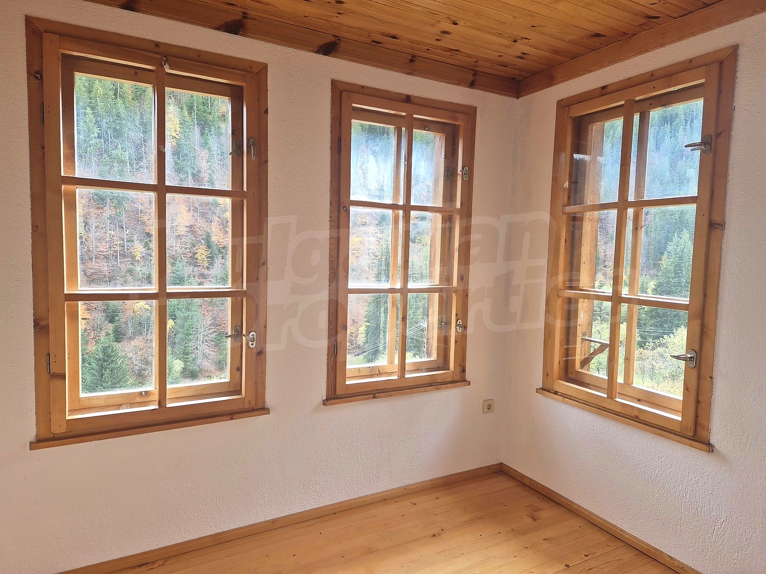 inside, view from balcony