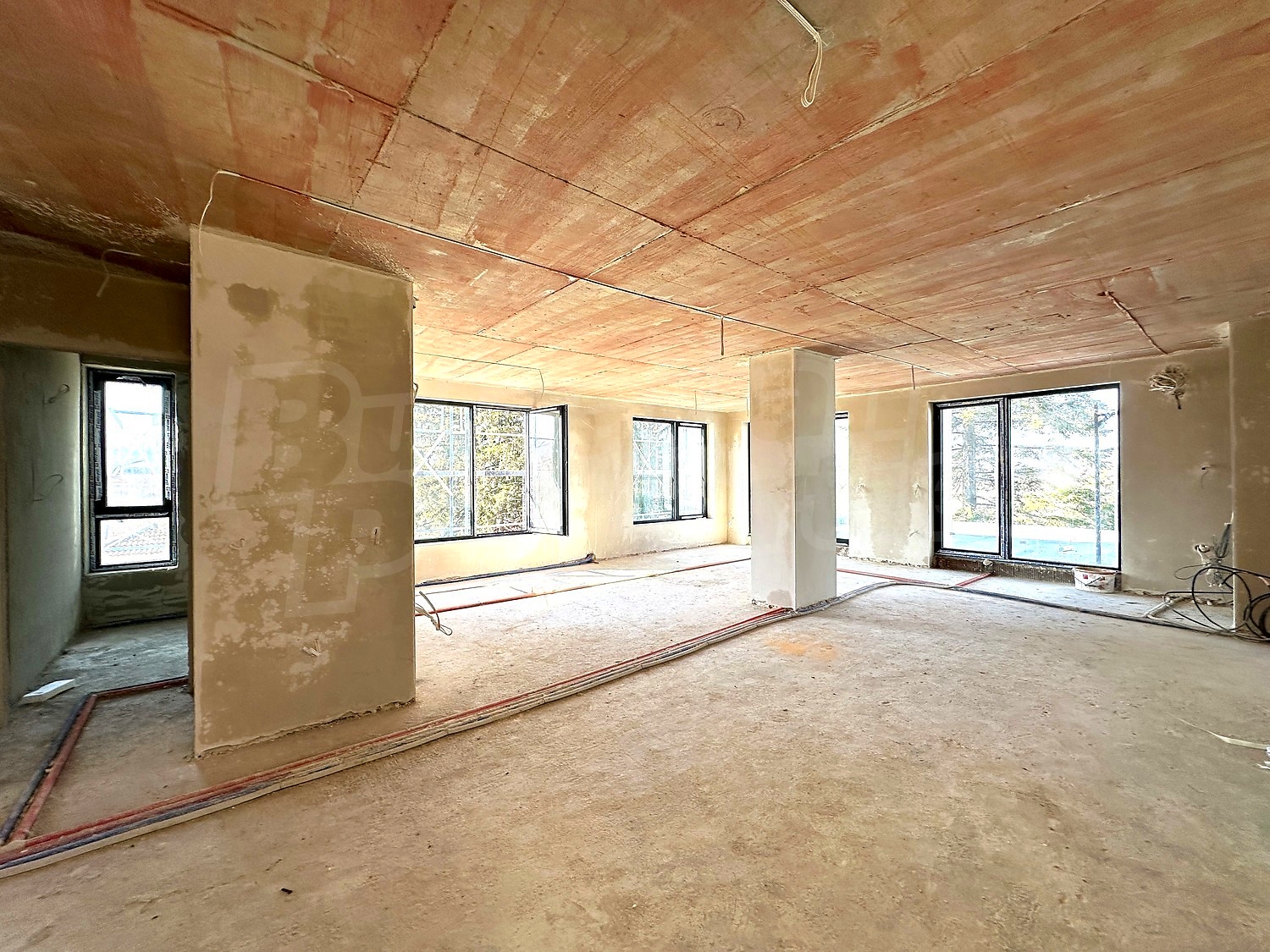 inside